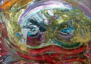 Moroccan Yashmak - oil on canvas