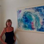 This is an abstract seascape