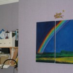 Rainbow Diptych, Private Home, Ireland