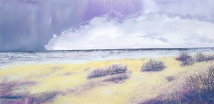 Seascapes in oil paint Curracloe Beach Ireland