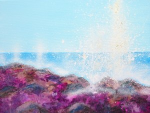 Marbella Beach Seascape Painting
