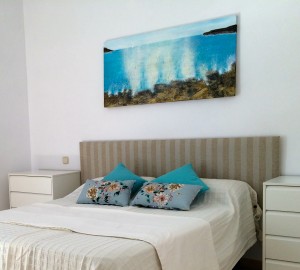 Seasplash Art Seascape in situ - Marbella Apartment