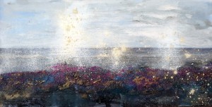 Beach Splash Series - Mixed media on board