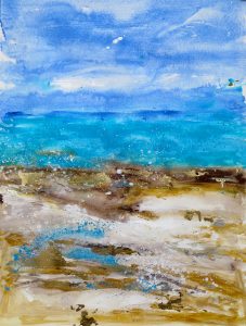Contemporary Abstract Seascape