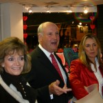 Sue Holderness aka 'Marlene' came to support British Heart Foundation auction