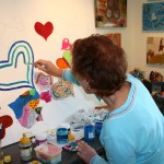 Painting more hearts