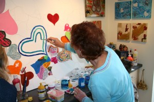 Painting more hearts
