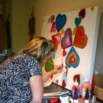 Sandi in action