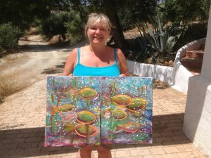 Intuitive process painting workshop