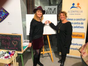 With Fran Rajewski, President of Acompalia