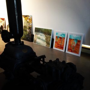 Delivery of art work at La Azucarera, Motril, Spain