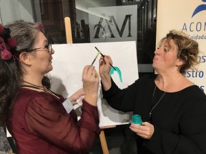 Fran Rajewski and Emma Plunkett, organiser