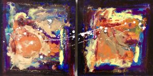 Encaustic Painting detail