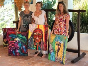 Painting with friends